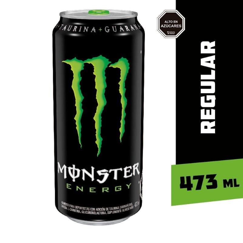 Bebida Energética Original Lata 473 ml Monster