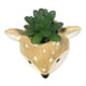 thumbnail image 3 of Planta Artificial con Macetero de Ciervo, 3 of 4
