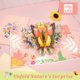 thumbnail image 2 of Tarjeta de Cumpleaños 3D Mariposa Pop‑Up FUDE LUO 19,5 cm, 2 of 9