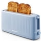 thumbnail image 1 of Tostadora Elite Gourmet ECT2517OX SLIMTOAST de 2 rebanadas, color azul océano, 1 of 8