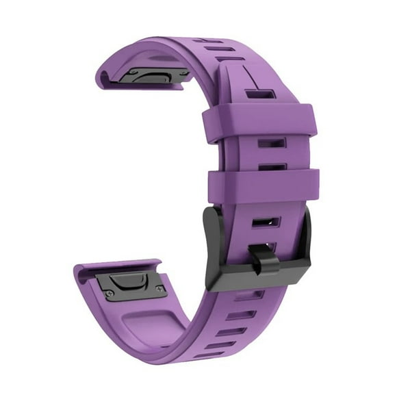 Correa Compatible Garmin Fenix 6x / 5x / 3hr 26mm Morado