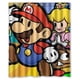 thumbnail image 1 of Cortina de ducha de Super Mario Bros., juego de cortina de baño con ganchos, tamaño 60 x 72 pulgadas, 1 of 3