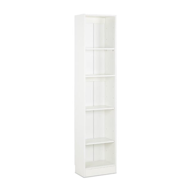 Librero Moscu 4 Repisas Blanco 40 X180 Cm