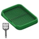 thumbnail image 1 of Inodoro Para Perros Que Mantiene Las Patas Y Los Pisos Limpios, Rejillas De Malla Extraíbles, Bandeja Para Orinal Interior, Color Verde, 1 of 5