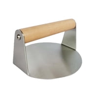 Magideal - Máquina Para Hacer Hamburguesas, Prensa Para Parrilla, Picadora De Hamburguesas, Máquina Para Hacer Albóndigas, Ayudante De Cocina , Mango De Madera