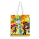 thumbnail image 1 of My Life as a Teenage Robot Bolso de tela con estampado de lienzo para mujer, bolsa de compras reutilizable y estética, con cremallera interior, regalo para mujer,40*40cm., 1 of 6
