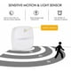 thumbnail image 5 of 3 luces LED de noche autoadhesivas de pared con sensor de movimiento y luz, ideal para habitación de bebé, dormitorio, garaje y pasillo (blanco cálido)., 5 of 5