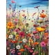 thumbnail image 1 of Kit de pintura Diamond Art BYGFHLYW Sea of Flowers 5D 30x40 cm, 1 of 8