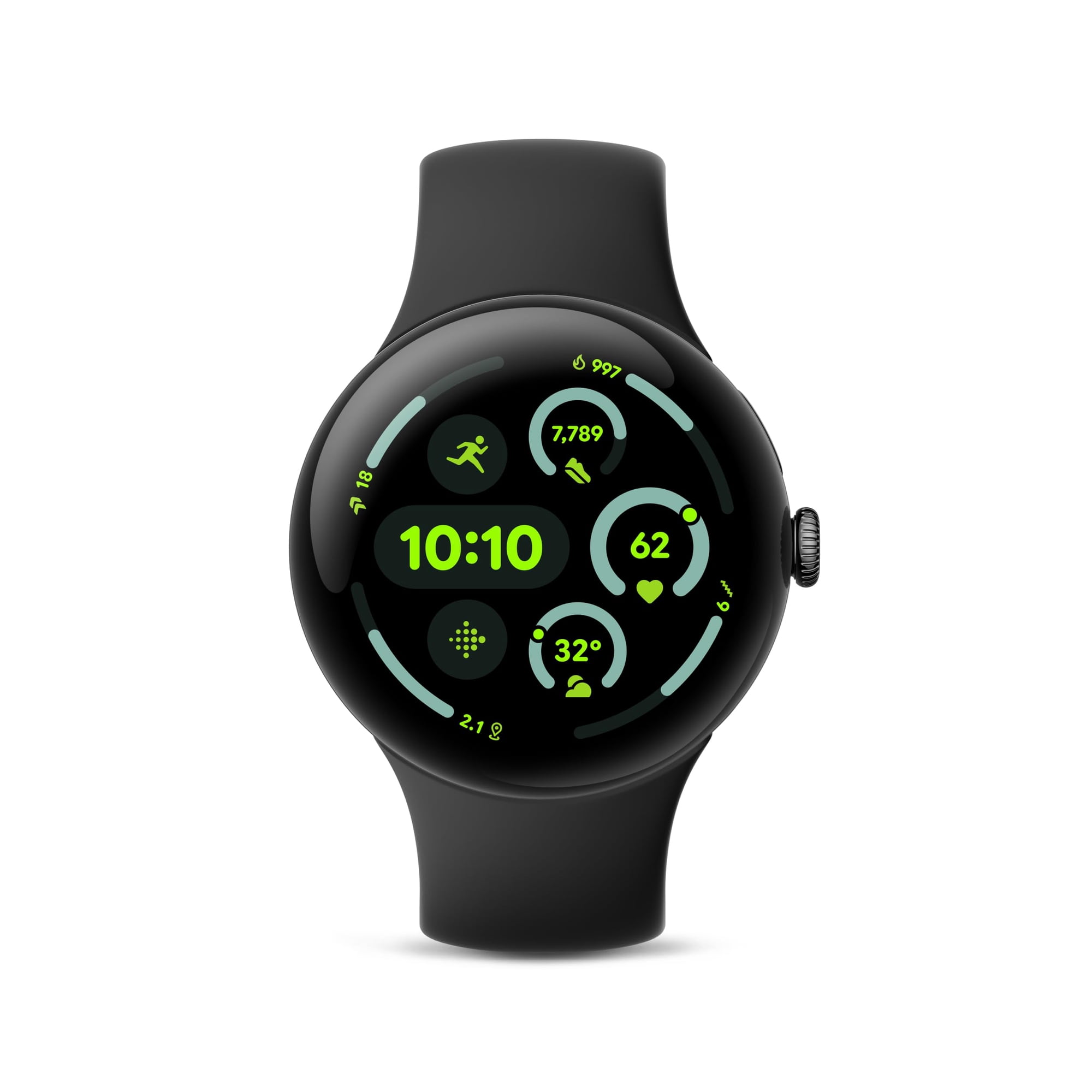 Reloj Inteligente Google Pixel Watch 3, 45 Mm, Android, Frecuencia Cardíaca