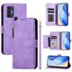 thumbnail image 1 of Funda Billetera Cremallera para TCL 30 SE con Porta Tarjetas, Soporte y Correa Morado, 1 of 5