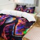 thumbnail image 2 of Nightmare Before Christmas Bedding Set Duvet Cover Comfortable and Lightweight Cartoon Bedding 3 Piece Bed Set, 2 of 5