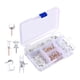 thumbnail image 4 of 125 Piezas Alfileres Creativos Pushpins Clips Ganchos Tachuelas Grandes para Tablero de Corcho y Mural Decorativo Fabricados en Plástico y Acero para Oficina y Organización de Fotos Mapa Claro, 4 of 5