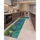 thumbnail image 2 of Set 2 Piezas Alfombra de Cocina Goma Antideslizante Diseño Estampado, 2 of 6