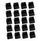 thumbnail image 3 of Pisos De Madera Del Protector De La Pierna Del Protector De La Silla Del Control Deslizante De Silicona 20pack, Se Adapta A Toda La Forma B Peque?a Cuadrada, 3 of 5