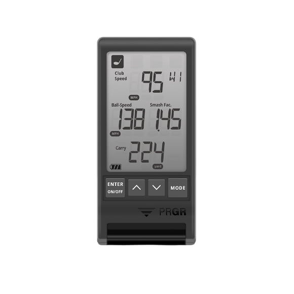 Monitor de lanzamiento de golf PRGR HS 130-A, radar Doppler portátil