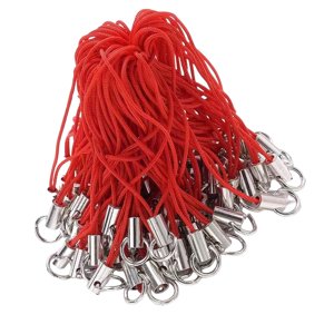 Bothyi - 100X Cordones Para Teléfono Correas De Mano Colgantes Portátiles Correas Colgantes Para Teléfono De Joyería Correas Rojas