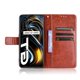 thumbnail image 3 of Funda tipo libro para Realme GT 5G, cartera todo‑en‑uno, funda multifuncional con tarjetero y correa de muñeca desmontable, 3 of 4