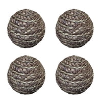 Bric - Adorno Decorativo Mimbre X4