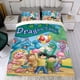 thumbnail image 4 of Cuentos de Dragón Conjunto de sábanas temático, trío de piezas, cómodo y amigable con la piel, diseño único, regalo de decoración para el hogar para familiares, amigos y fans,135cm *200cm, 4 of 6