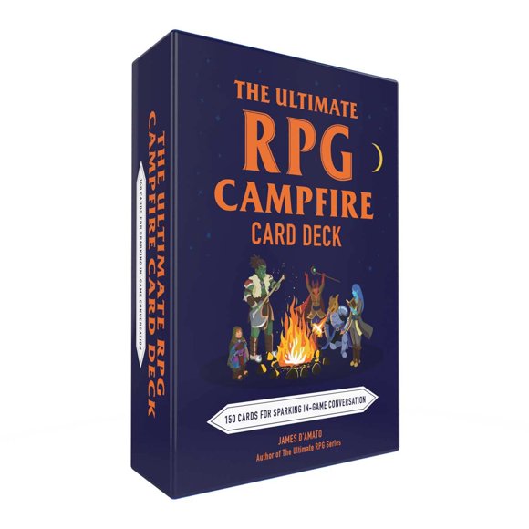 Baraja de cartas The Ultimate RPG Campfire 150 Cards Adams Media