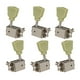 thumbnail image 5 of 6x Guitarra 3L 3R Clavijas De Afinación De Botón De Cuerda Abierta Para Accesorios De Guitarra Acústica, 5 of 5