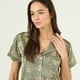 thumbnail image 4 of Pijama de Mujer Roma Short Verde Estampado, 4 of 4
