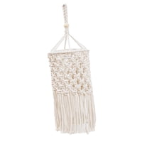 Magideal - Pantalla De Lámpara Colgante Bohemia Con Borlas, Tapiz De Macramé, Pantalla De Lámpara Bohemia Para Techo, Decoración De Pasillos Interiores De Hotel. Estilo A