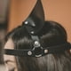thumbnail image 2 of 1pc Halloween Catwoman Mask Sexy Leather Mask For Women To Wear At Masquerade Ball BDSM Mask, 2 of 2