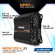 thumbnail image 3 of Amplificador de coche PRV AUDIO MDX1200.4 1200 W 4 canales 2 Ω, 3 of 9