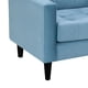 thumbnail image 3 of Sofa Retro 1c Felpa 00 Azul Petroleo, 3 of 6