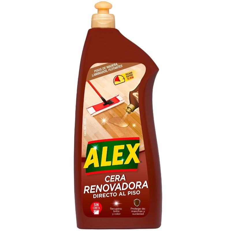 Alex - Cera Líquido Renovadora Directo Al Piso Incolora Botella