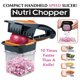 thumbnail image 3 of Picadora Manual de Verduras Nutrichopper Compacta y Portátil, 3 of 5
