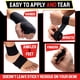 thumbnail image 5 of Cinta deportiva Summum Fit negra extremadamente fuerte, 8 rollos y cinta adhesiva para 2 dedos, 5 of 7
