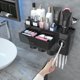 thumbnail image 1 of Soporte para cepillos de dientes iHave para almacenamiento en el baño con 3 tazas, 1 of 6