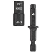 Destornillador De Tuercas Dewalt De Doble Punta 1/4"" + 5/16"" Dwadend14516
