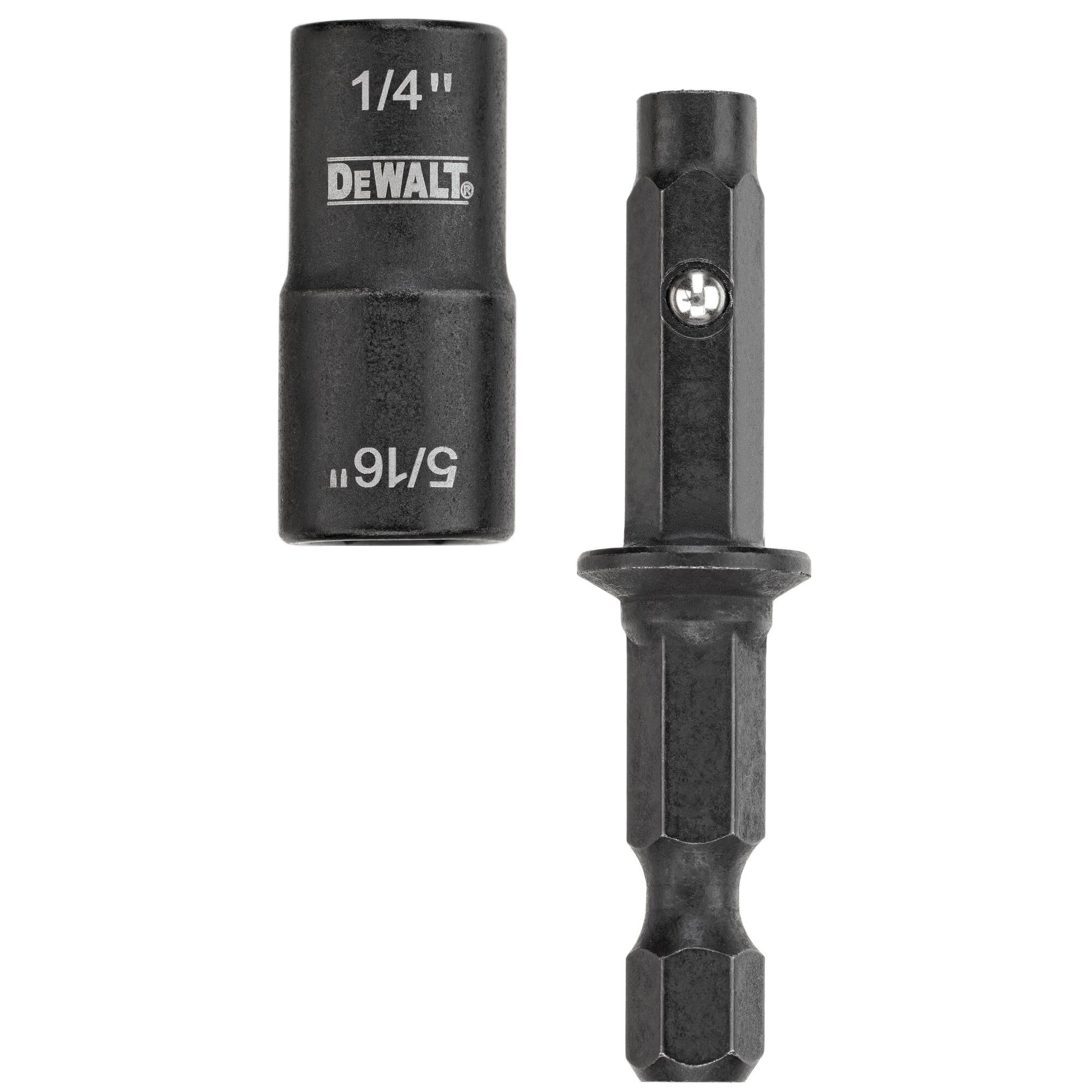Destornillador De Tuercas Dewalt De Doble Punta 1/4"" + 5/16"" Dwadend14516