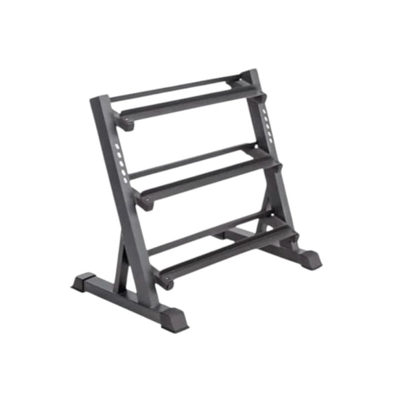 Rack de Mancuernas de 3 Niveles, Soporte para Pesas