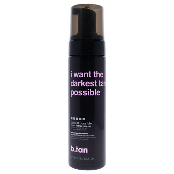 Mousse Autobronceador I Want The Darkest Tan Possible De - 200ml Mousse