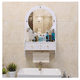 thumbnail image 1 of Repisa Organizadora De Baño Con Espejo Y Cajones, 1 of 3