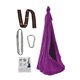 thumbnail image 2 of Hamaca Para Ni?os Columpio Colgante Suave Y Duradero Para Yoga Al Aire Libre Violeta Y M, 2 of 5