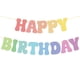 thumbnail image 1 of Banner de cumpleaños DDLP Pastel Rainbow Girls de 13 pies, 1 of 7