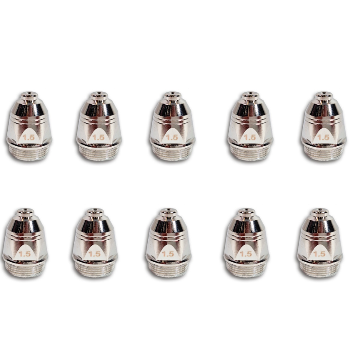 Kit 10 Uni. Boquillas Consumible De Cortadora De Plasma 1,5 Cut P80 Redbo