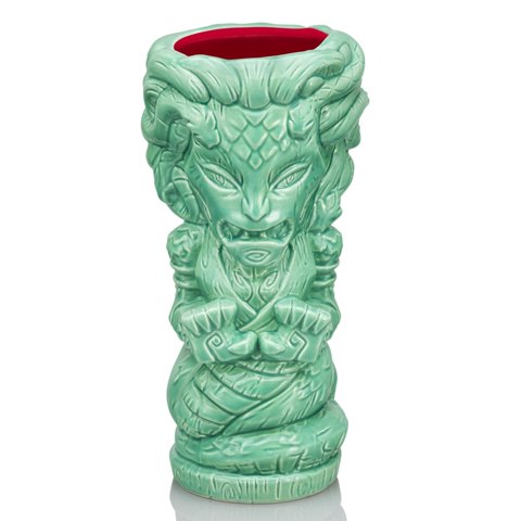 Taza De Cerámica Geeki Tikis Medusa, 450 Ml, Para Licores Y