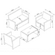 thumbnail image 2 of Juego De Living Terraza 4 Personas Honolulu Gris, 2 of 11