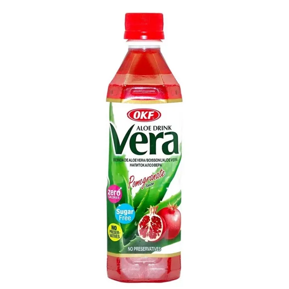 Agua Aloe Drink Vera Granada x 500 mL Líquido