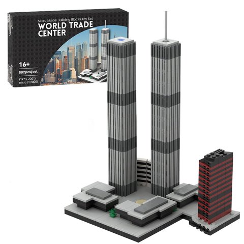 Bloques De Construcción Cubimythx Arquitectura World Trade Center