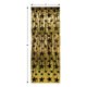 thumbnail image 3 of Accesorio para fiestas Beistle FR Gleam 'N Curtain de 1 capa, dorado, 3 of 3