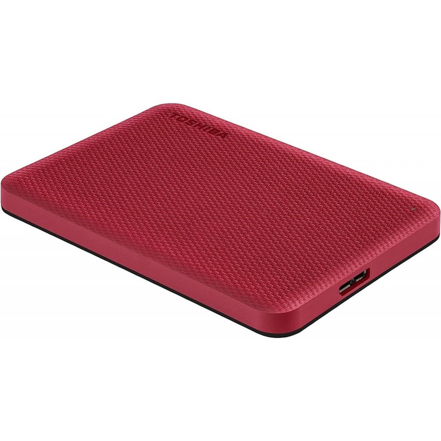 Toshiba - Disco Duro Externo 2tb Canvio Advance V10 Rojo