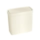 thumbnail image 5 of Papelera De Baño Estrecha Y Delgada Rectangular Para Inodoro, Papelera Multiusos De Color Blanco Crema, 5 of 5
