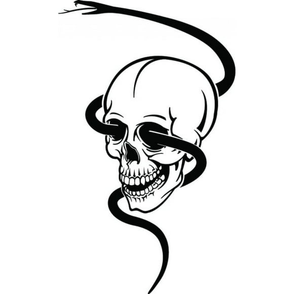 Decomural Snake & Skull Halloween WS-35680